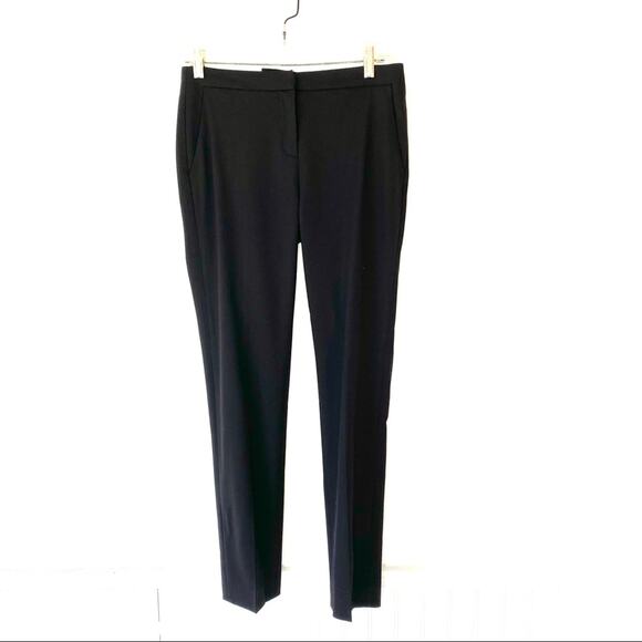 The Kooples Black Stretch Wool Slim Fit Pants size 8 - Picture 1 of 8